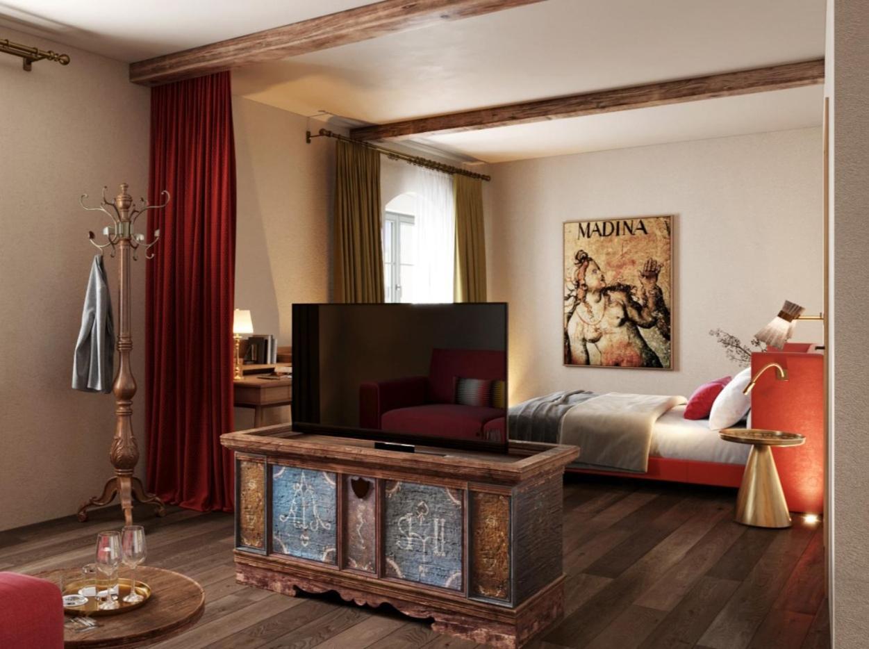 Langenmantel Historic Suites Termeno Dış mekan fotoğraf